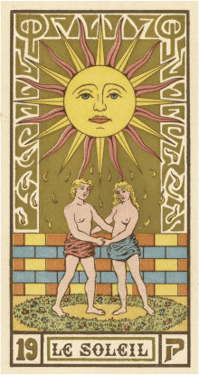 The Latin Tarot Sun Card