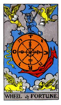 The Wheel Of Fortune Tarot Card