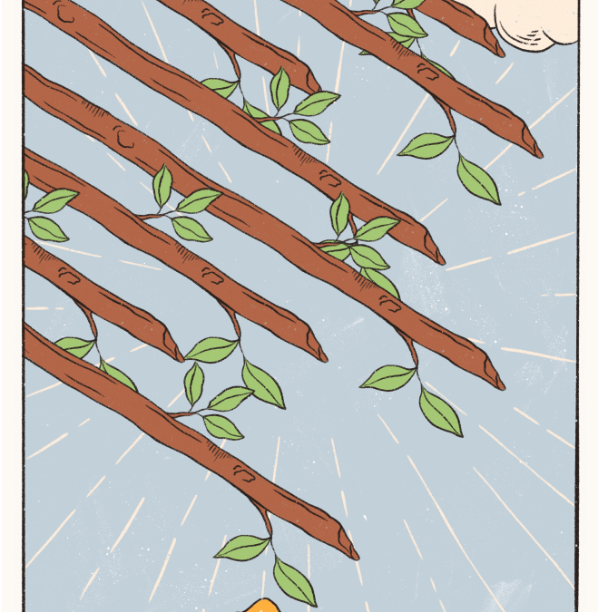 Eight of Wands Tarot card