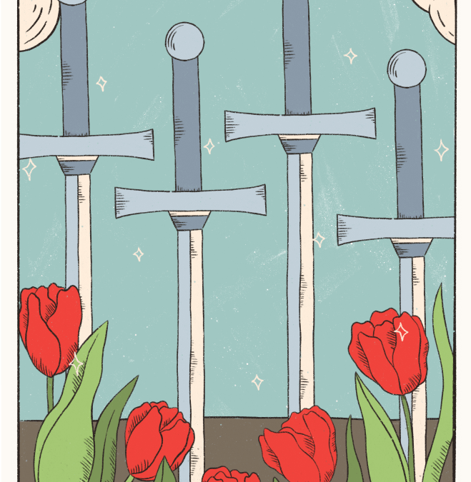 Four of Swords Tarot card