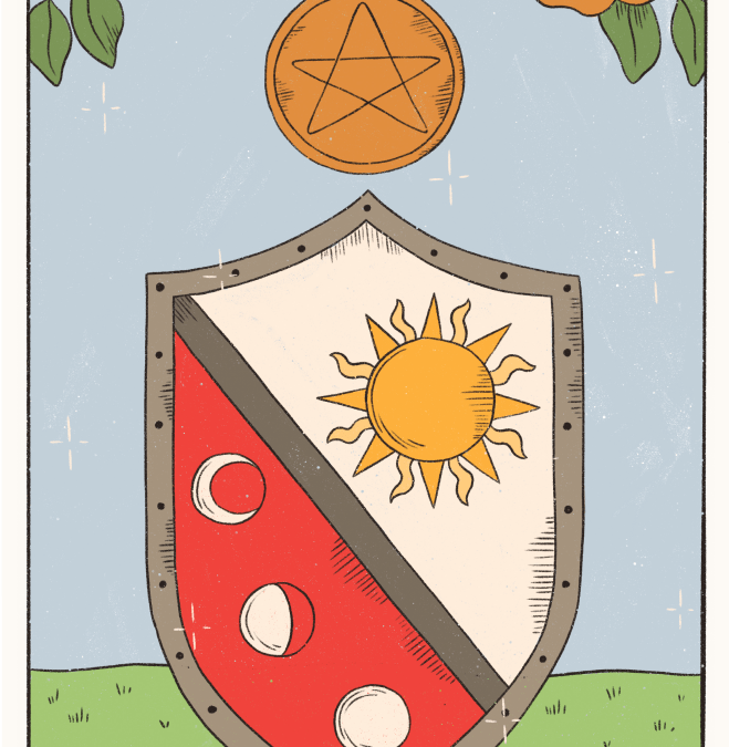 Knight of Pentacles Tarot card