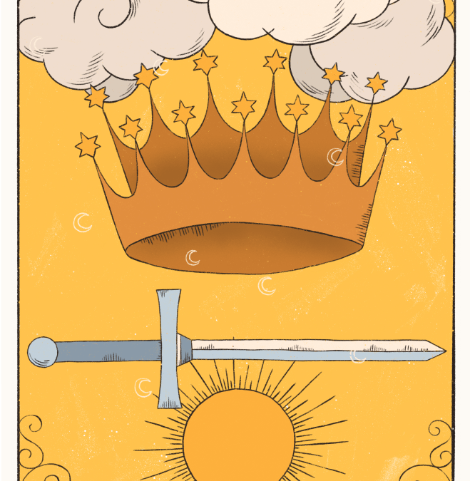 Queen of Swords Tarot card