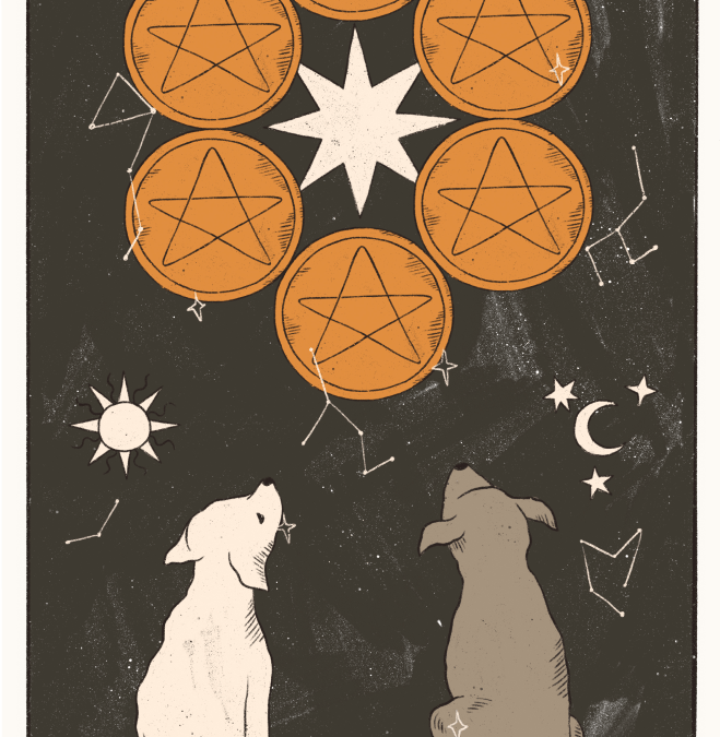 Six of Pentacles Tarot card