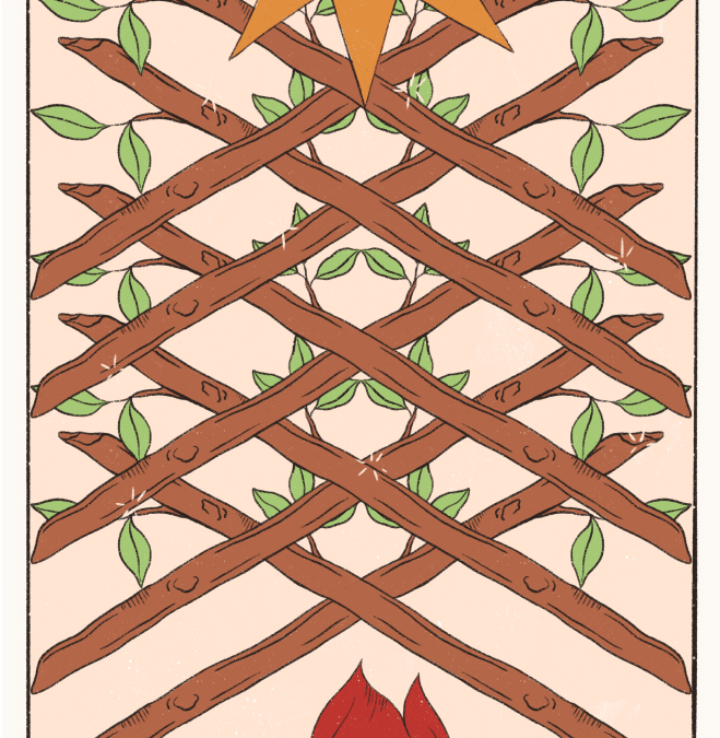 Ten of Wands Tarot card