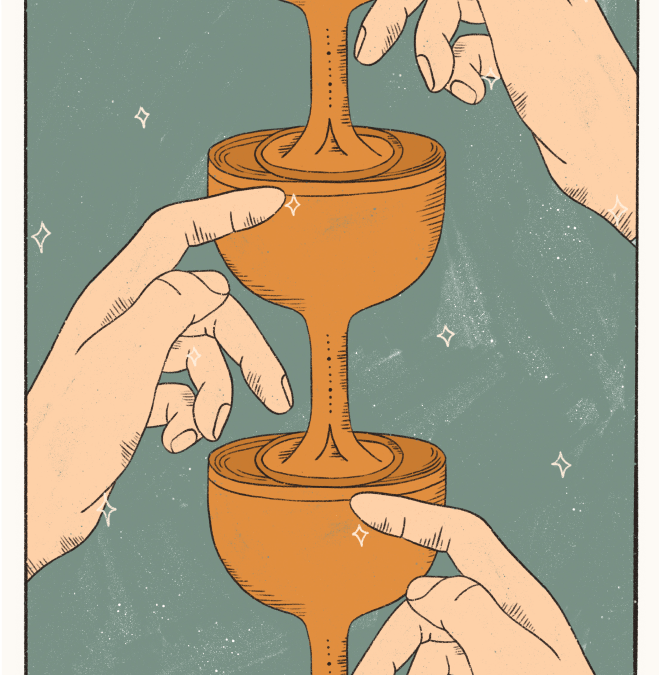 Three of Cups Tarot Card